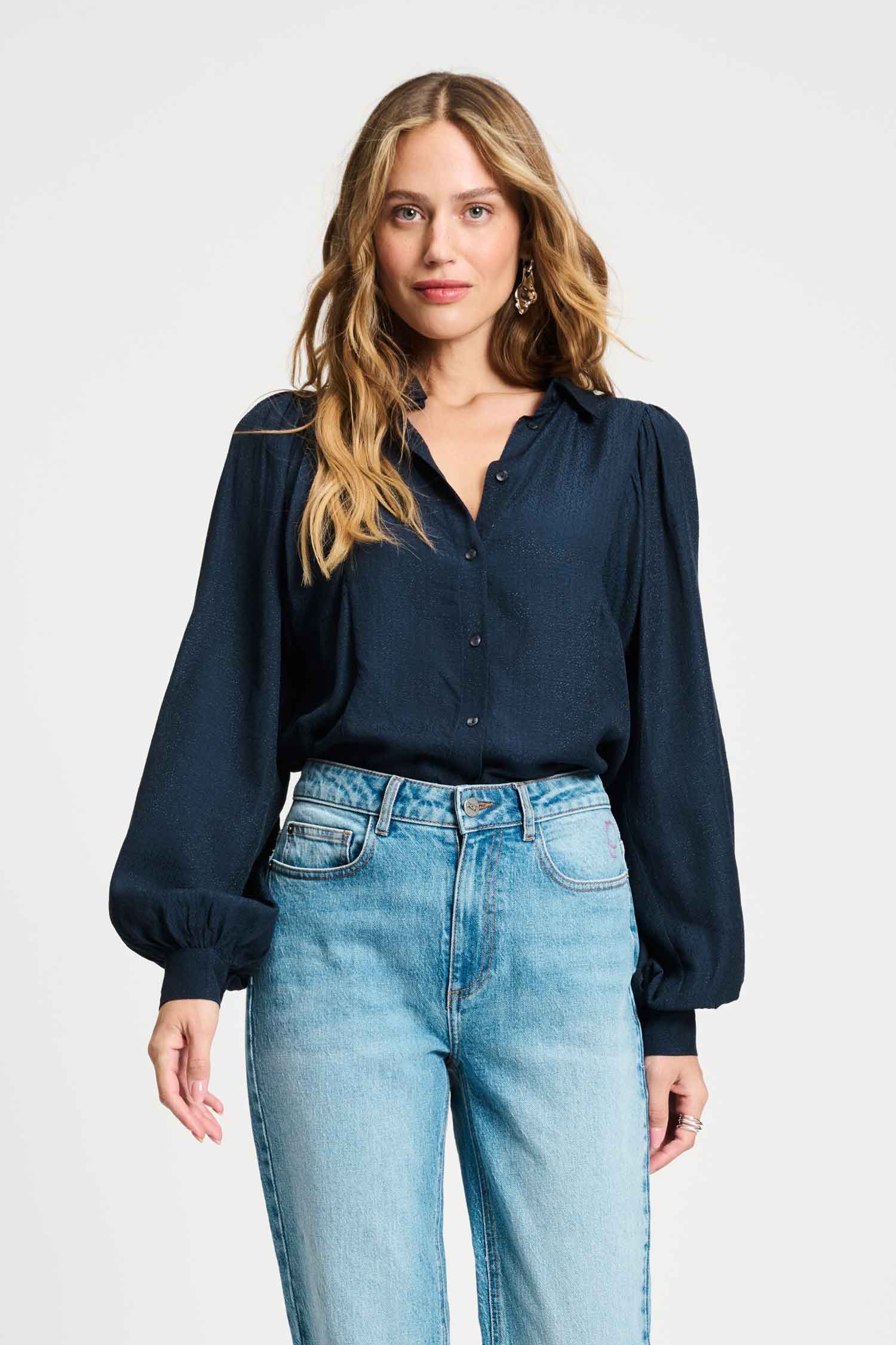 BLOUSE - Sparkle Blue - Image 3