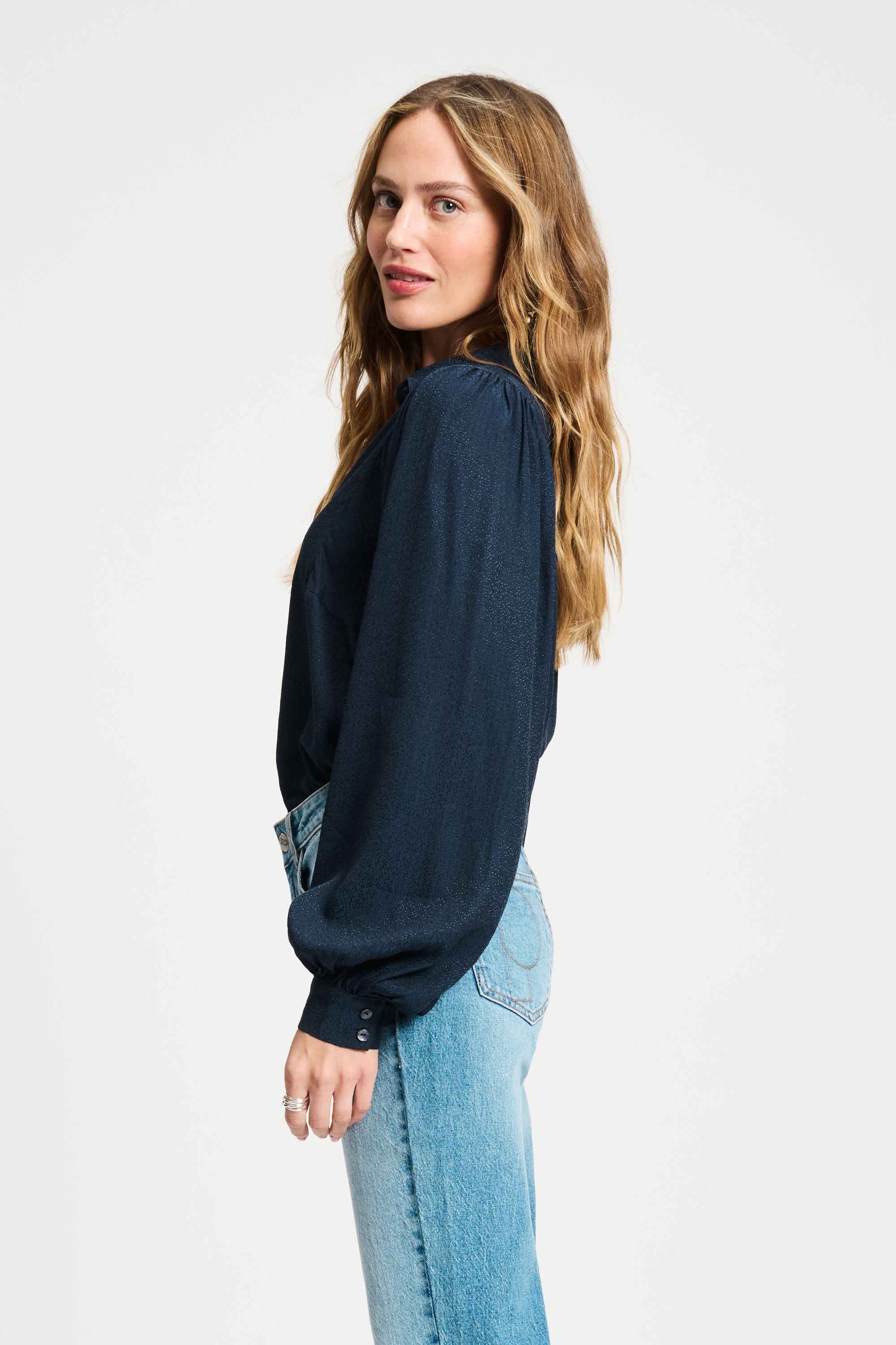 BLOUSE - Sparkle Blue - Image 4