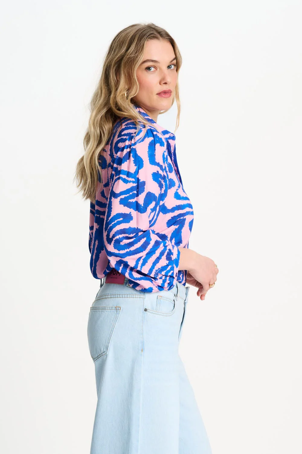 BLOUSE - Waves Pink - Image 4