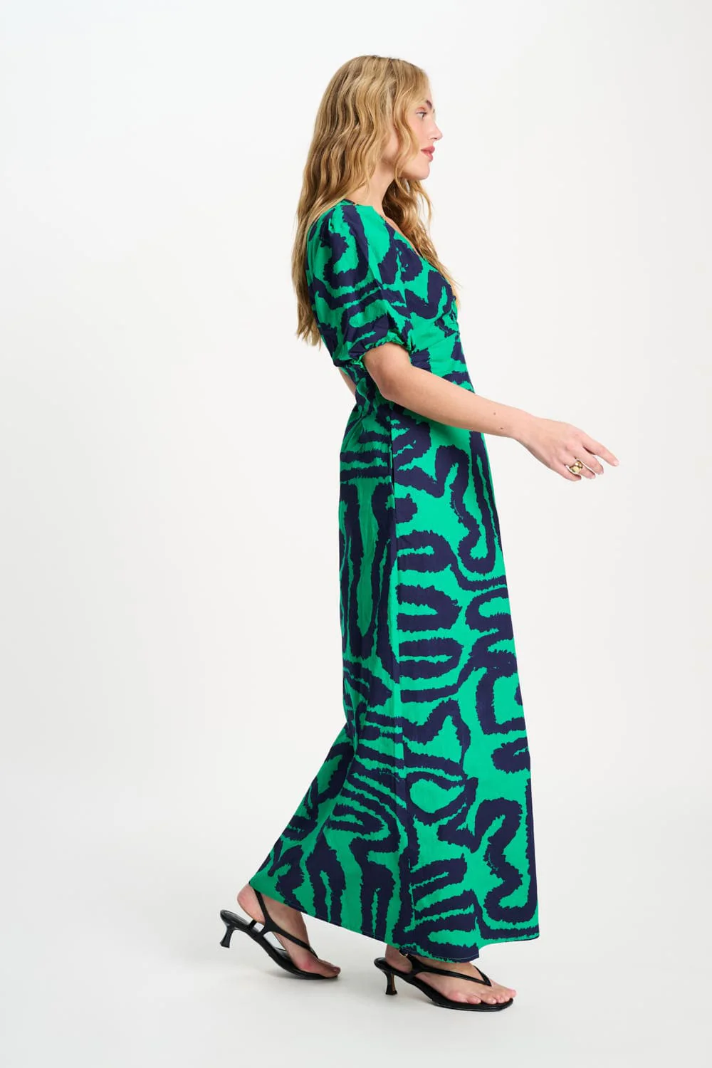 JURK - Poplin Waves Green - Image 4