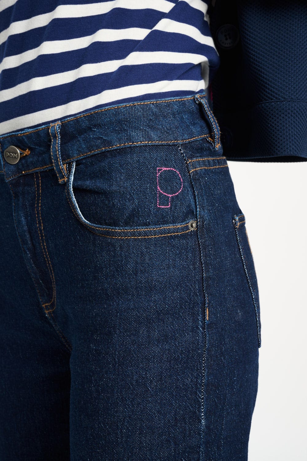 JEANS - Flare Dark Blue - Image 6