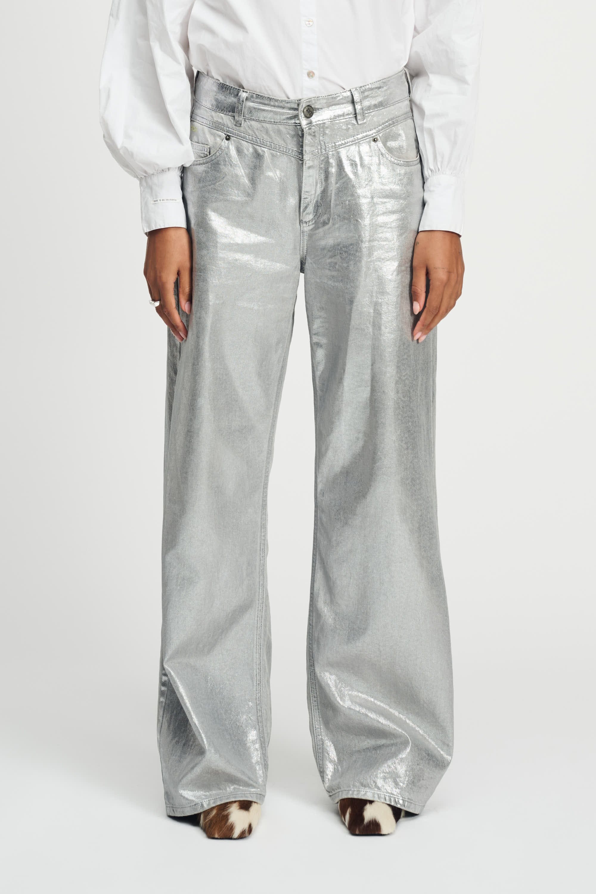 JEANS - Shimmer Denim Grey - Image 3