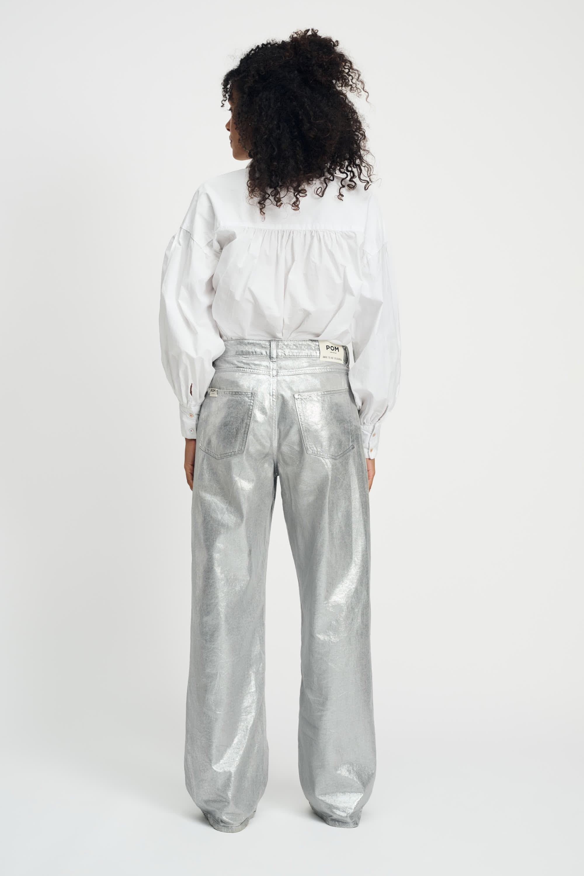 JEANS - Shimmer Denim Grey - Image 5