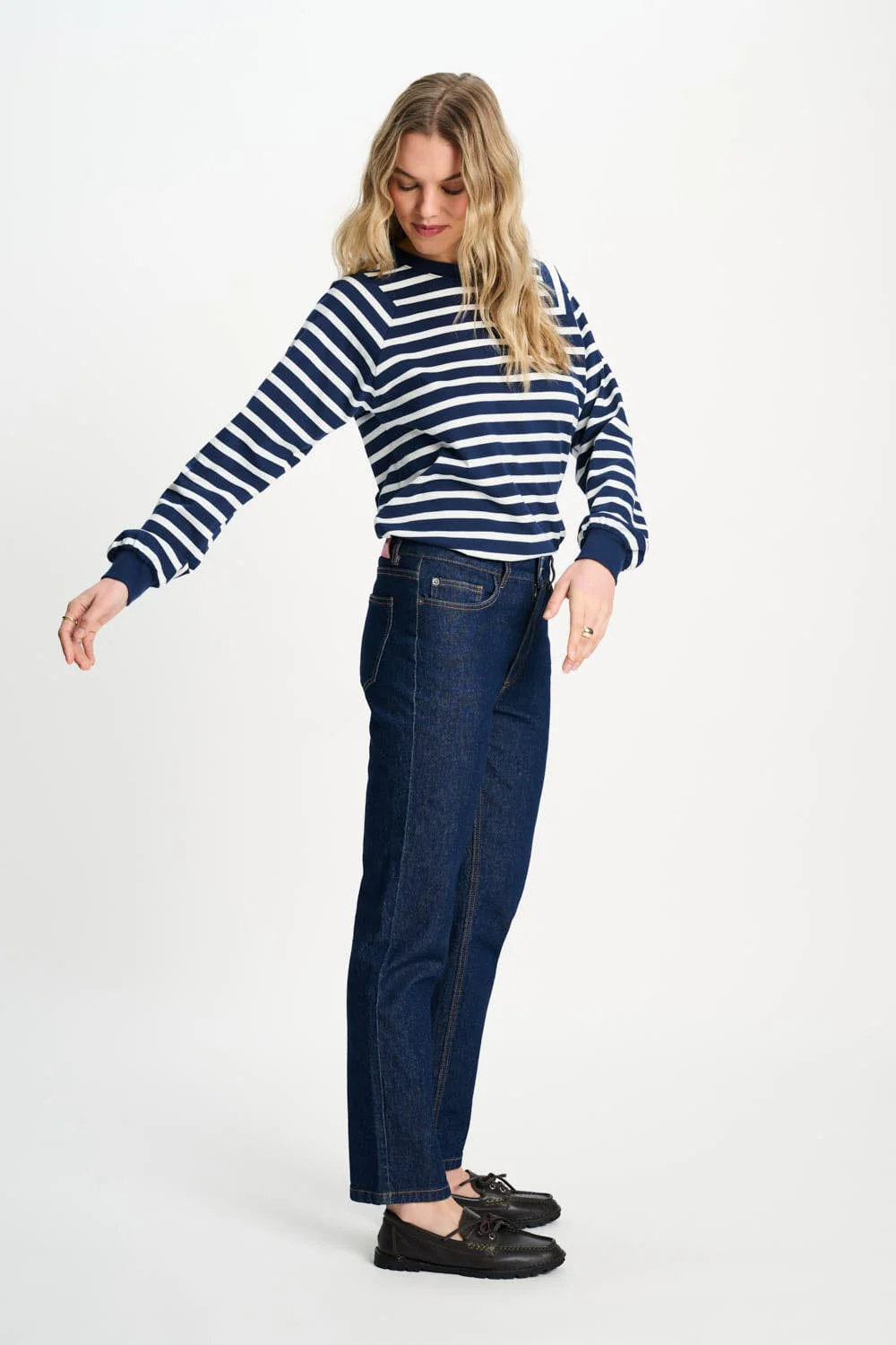 JEANS - Tapered Dark Blue - Image 4