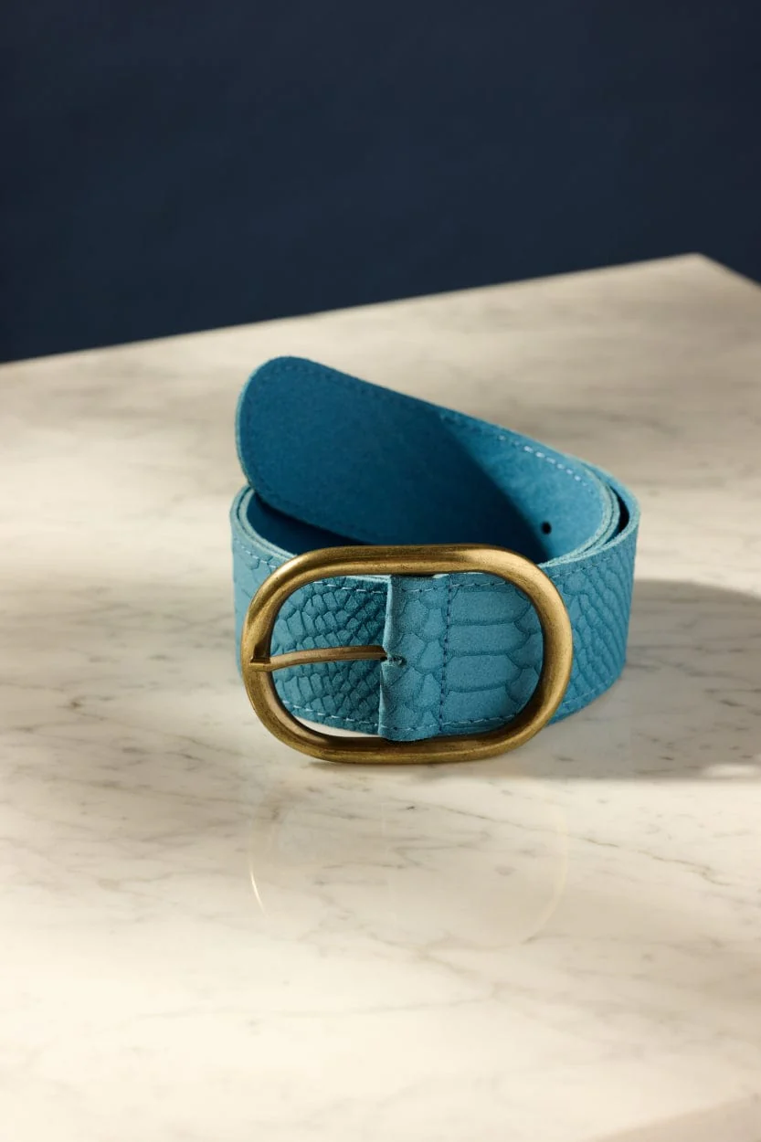 RIEM - Olivia Suede Sky Blue - Image 3