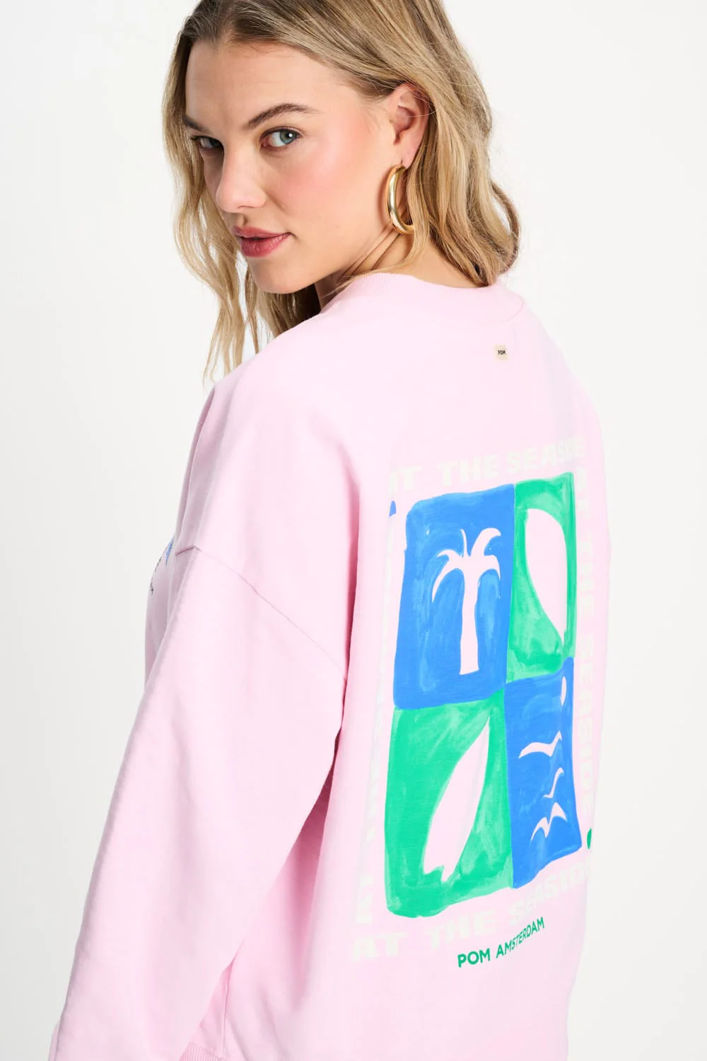 SWEATER - At The Seaside Pink - Image 4