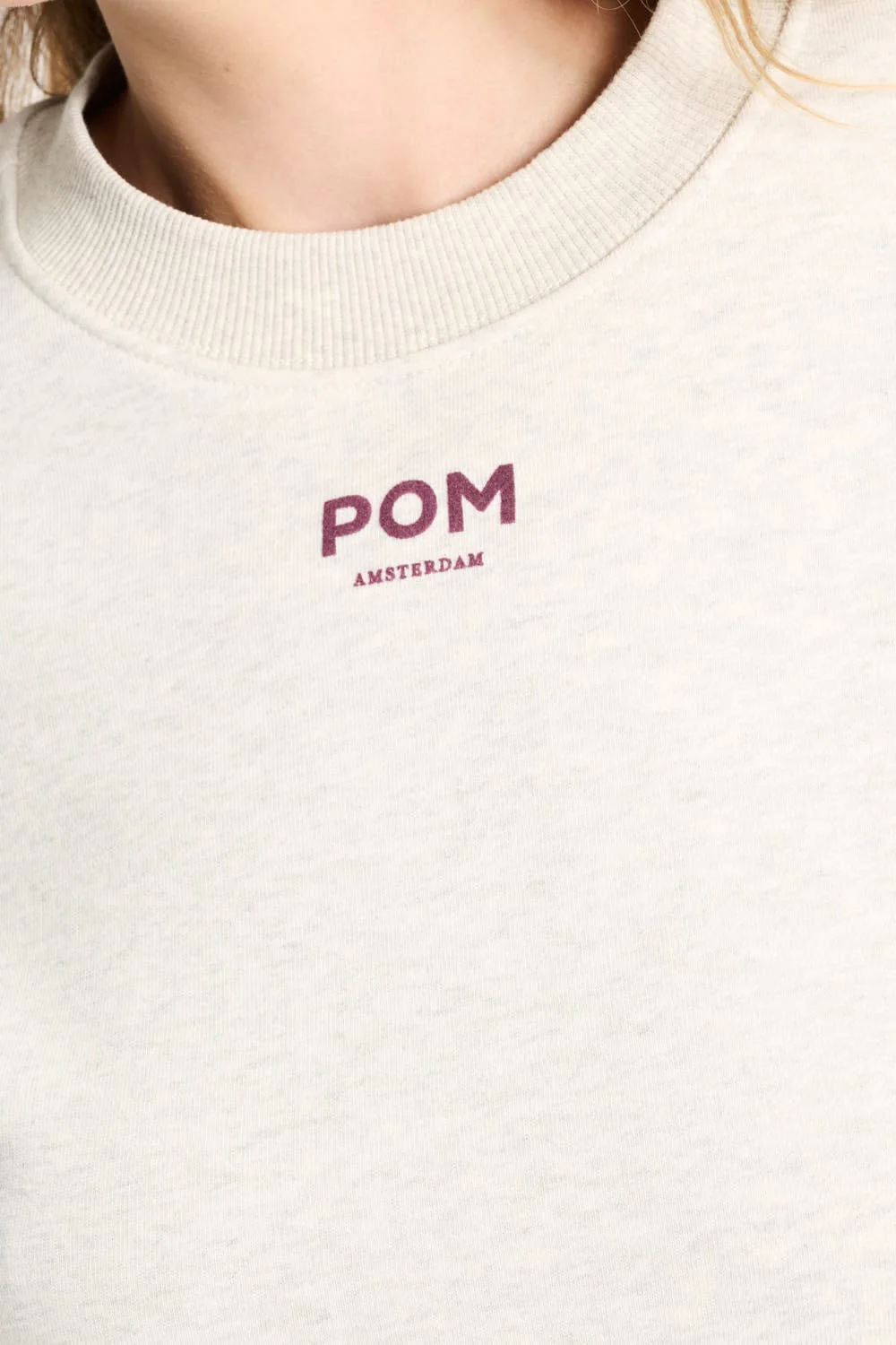 SWEATER - POM Grey Melange - Image 5