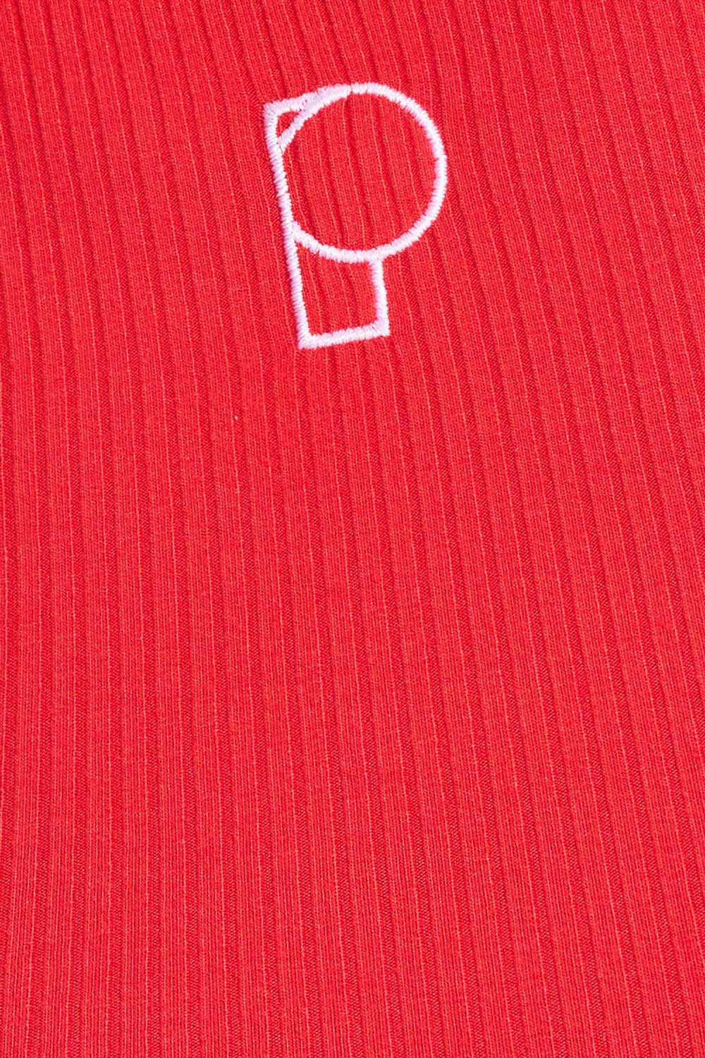 TANKTOP - Rib Bloom Red - Image 7