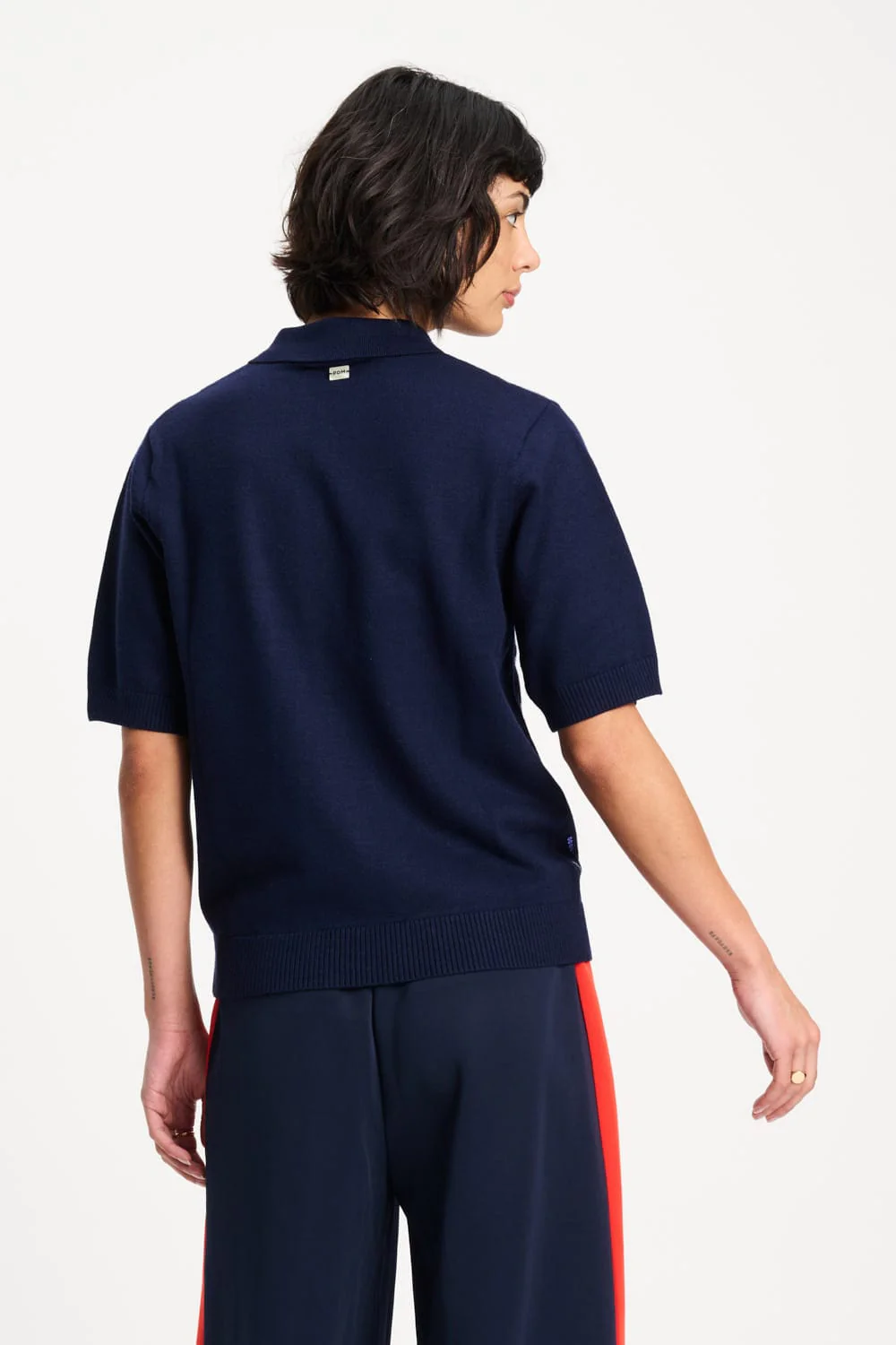 TOP - Polo Sequins Night Blue - Image 4