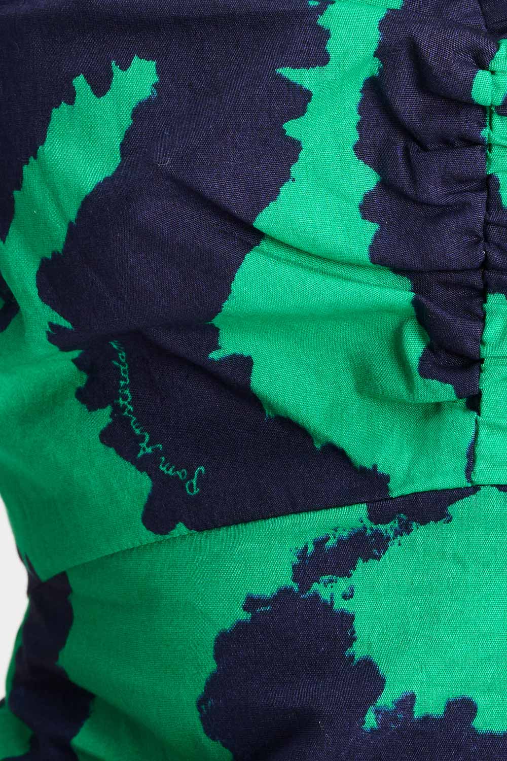 TOP - Poplin Waves Green - Image 6
