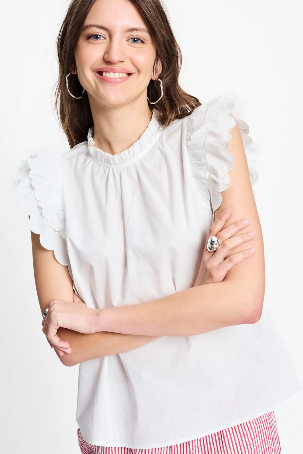 TOP - Ruffles Crispy White - Image 3