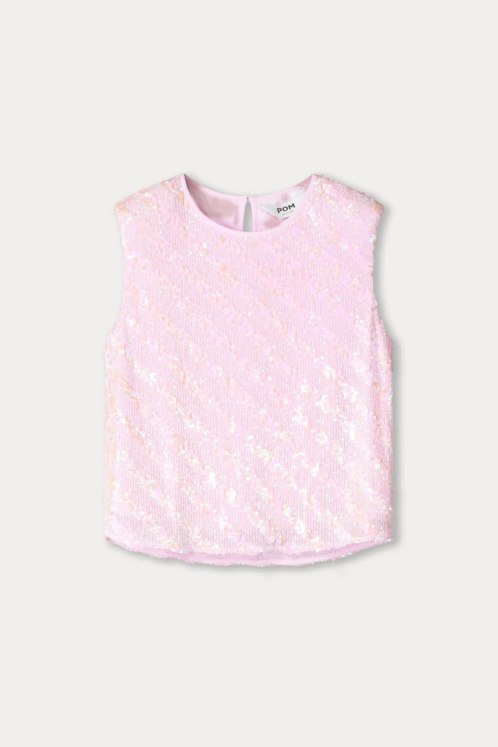 TOP - Sequins Shell Pink - Image 2